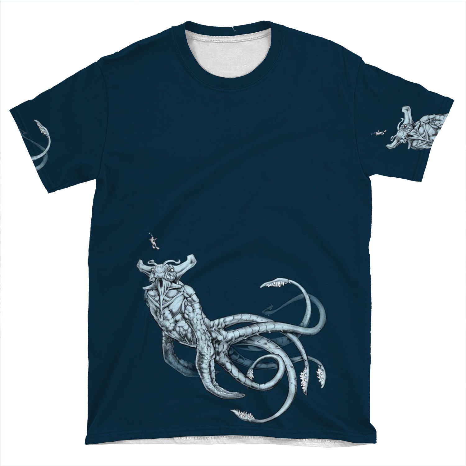 Sea Emperor Transparent AOP T-shirt Tee