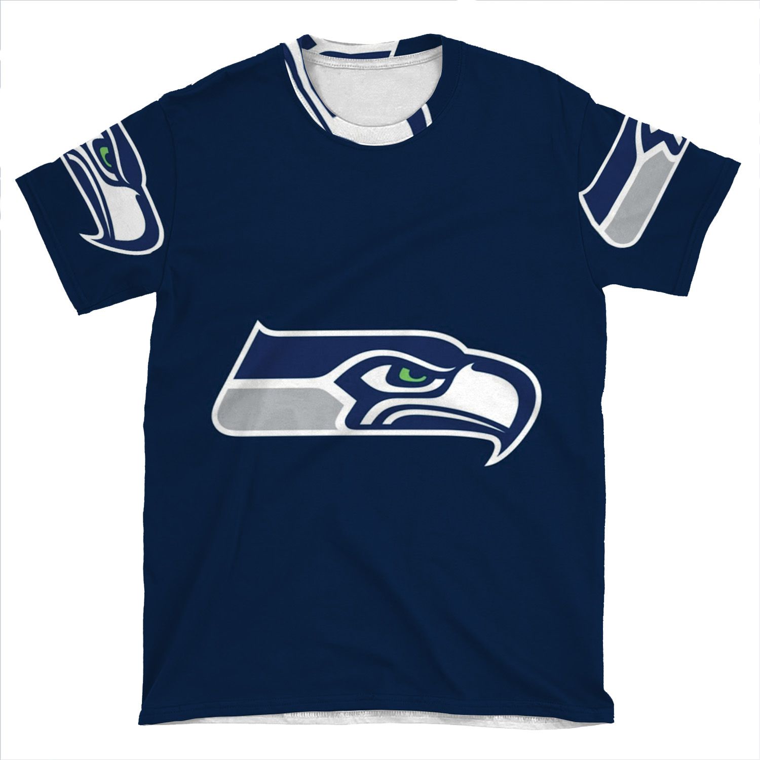 Seahawks-Seattle AOP T-shirt Tee