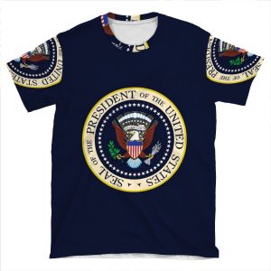 Seal Of The President Of The United States AOP T-shirt Tee