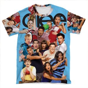 Season 3 - Glee AOP T-shirt Tee