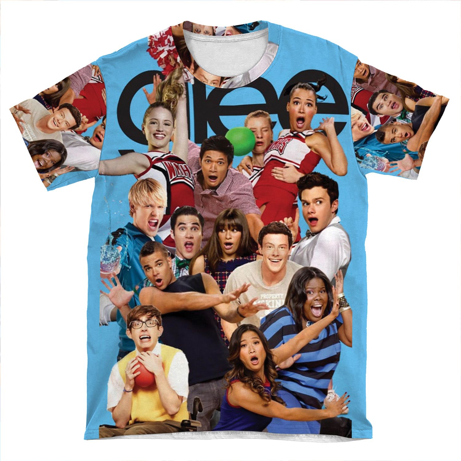 Season 3 - Glee AOP T-shirt Tee