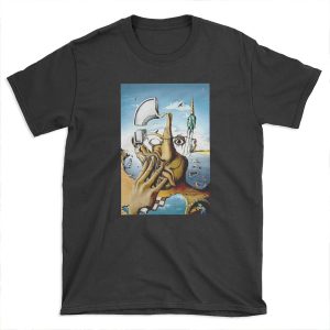 SELF PORTRAIT : Abstract Salvador Dali Print T-shirt Tee
