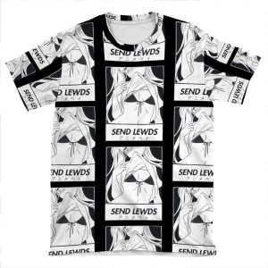 Send Lewds AOP T-shirt Tee