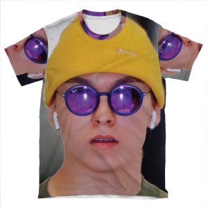 Seventeen Vernon Hansol Memesol I/ Sticker Meme AOP T-shirt Tee