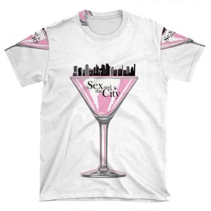 Sex And The City Gifts - New York Skyline AOP T-shirt Tee