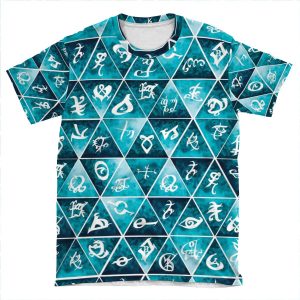 Shadowhunters Runes Mosaic AOP T-shirt Tee
