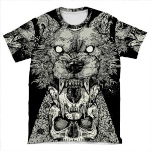 Shape Shift Black AOP T-shirt Tee