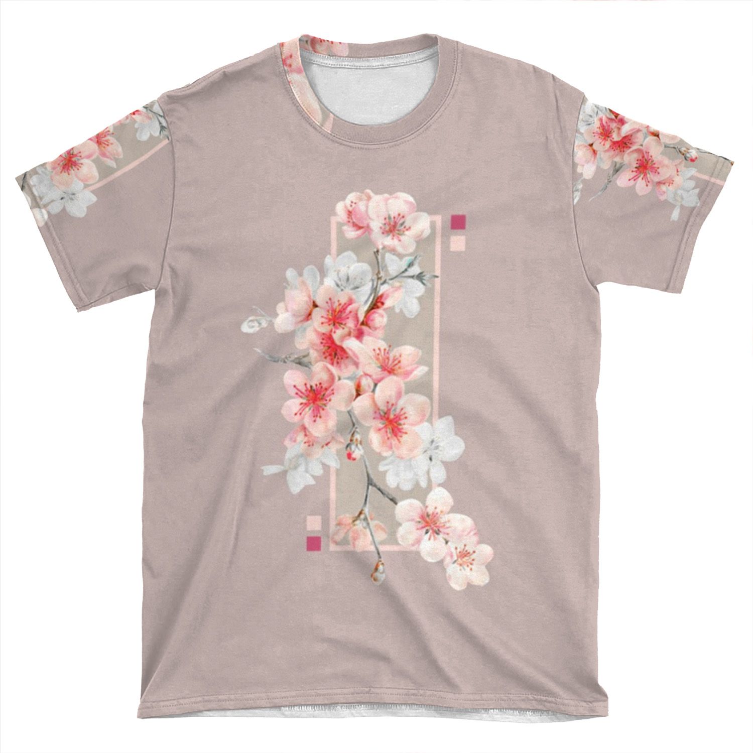 Shawn Mendes Festival Tour Floral Design AOP T-shirt Tee