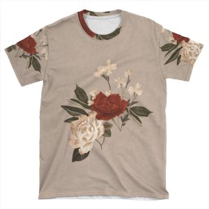 Shawn Mendes Flowers AOP T-shirt Tee