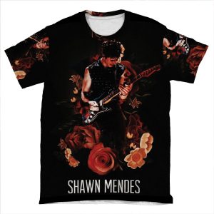 Shawn On Tour Mendes 2019 2020 Siodok AOP T-shirt Tee