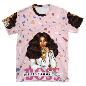 She-Llionaire AOP T-shirt Tee