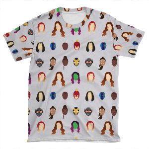 She's Got Help AOP T-shirt Tee