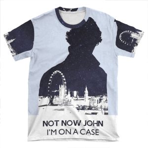 Sherlock AOP T-shirt Tee