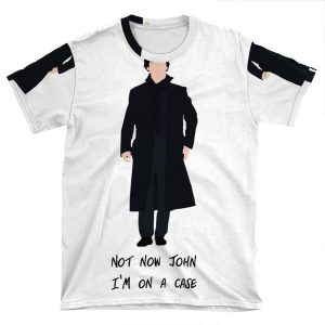 Sherlock Holmes AOP T-shirt Tee