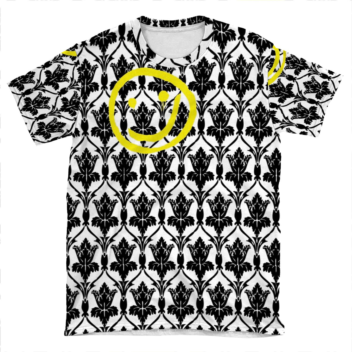 Sherlock Wallpaper Design AOP T-shirt Tee