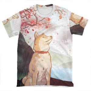 Shiba Inu AOP T-shirt Tee