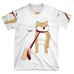 Shiba Inu No AOP T-shirt Tee