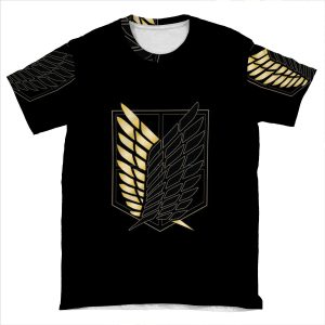 Shingeki No Kyojin AOP T-shirt Tee
