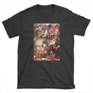 Shingeki No Kyojin (AOT) season 3 poster T-shirt Tee