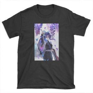 Shinobu Kocho - Demon Slayer Kimetsu no Yaiba Insect Pillar Shinobu Kocho . T-shirt Tee