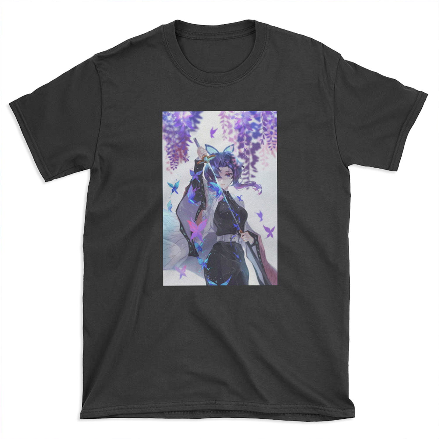 Shinobu Kocho - Demon Slayer Kimetsu no Yaiba Insect Pillar Shinobu Kocho . T-shirt Tee