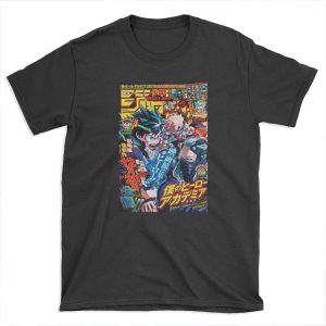 Shonen Jump Bakugou & Deku VS Nine T-shirt Tee