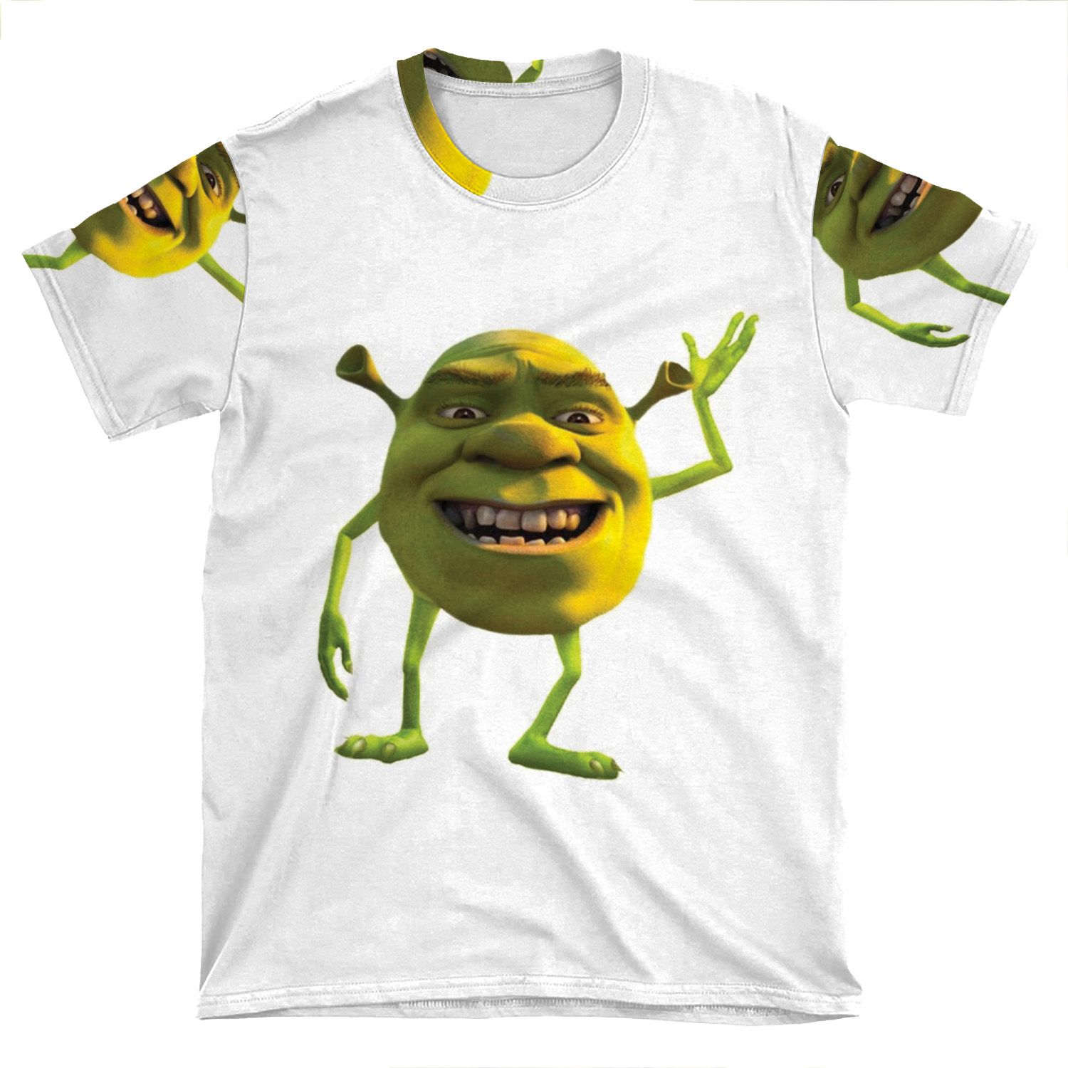 Shrek Wazowski AOP T-shirt Tee