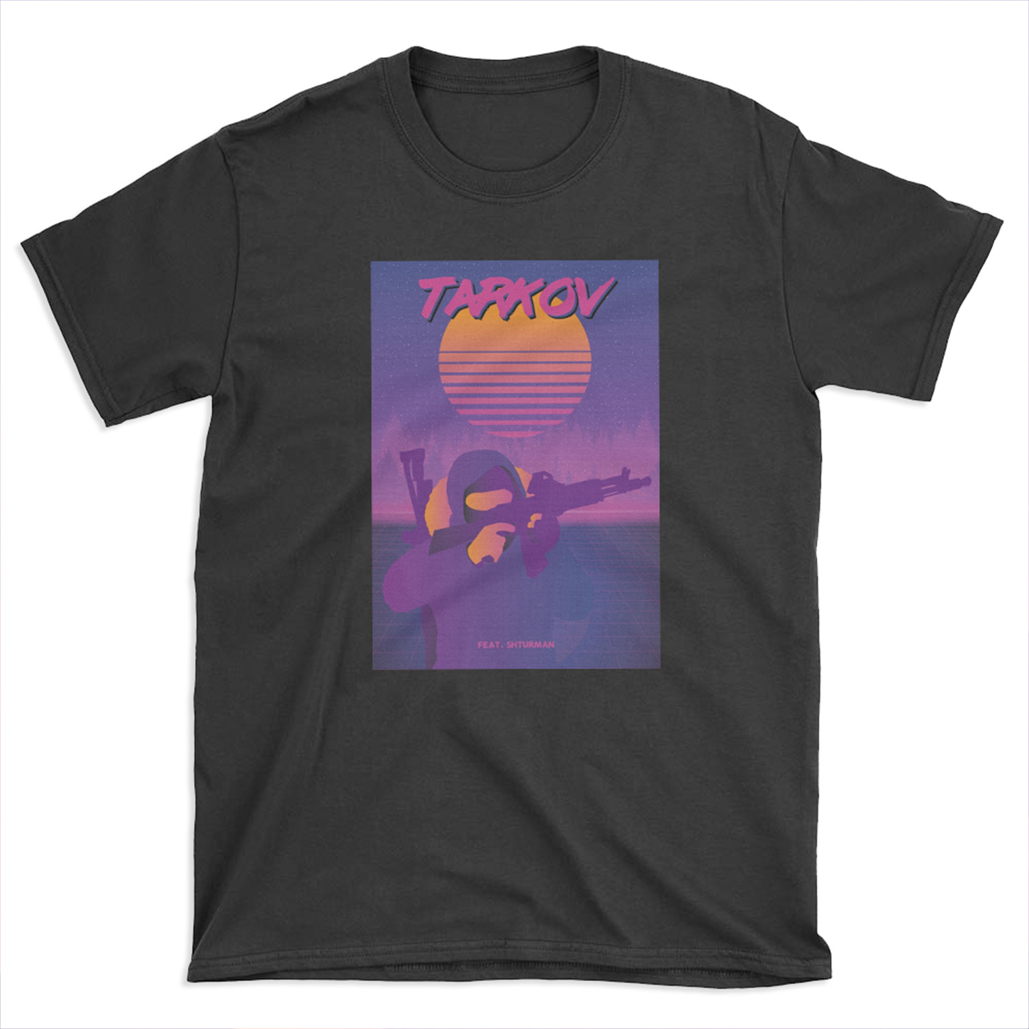Shturman - SynthWave Edition - Escape From Tarkov T-shirt Tee