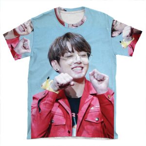 Shy Shy Shy Kookie AOP T-shirt Tee