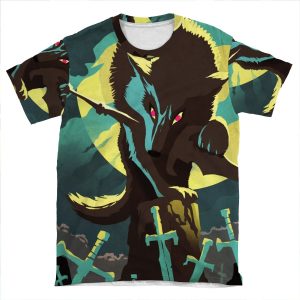 Sif The Great Grey Wolf AOP T-shirt Tee