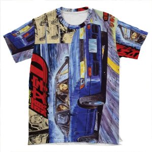 Sil80 Manga Colored AOP T-shirt Tee