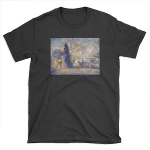 Silent Crossing - TeaKitsune Fox Yokai T-shirt Tee