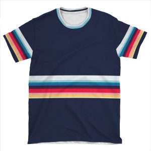 Simply Striped AOP T-shirt Tee