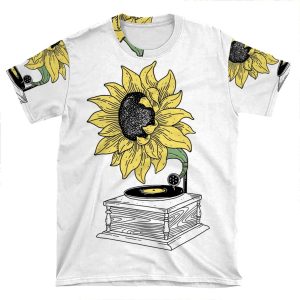 Singing In The Sun AOP T-shirt Tee