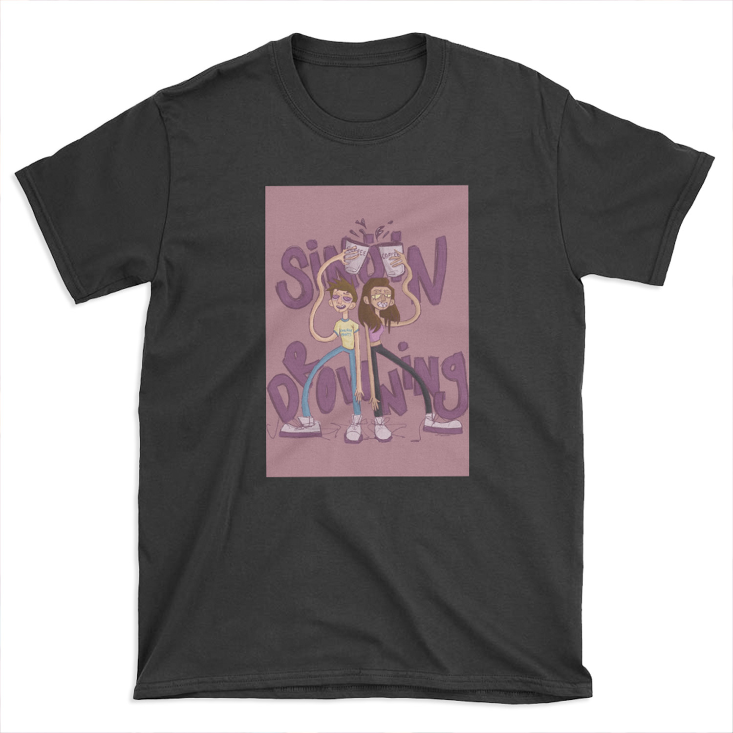 Sinjin drowning T-shirt Tee