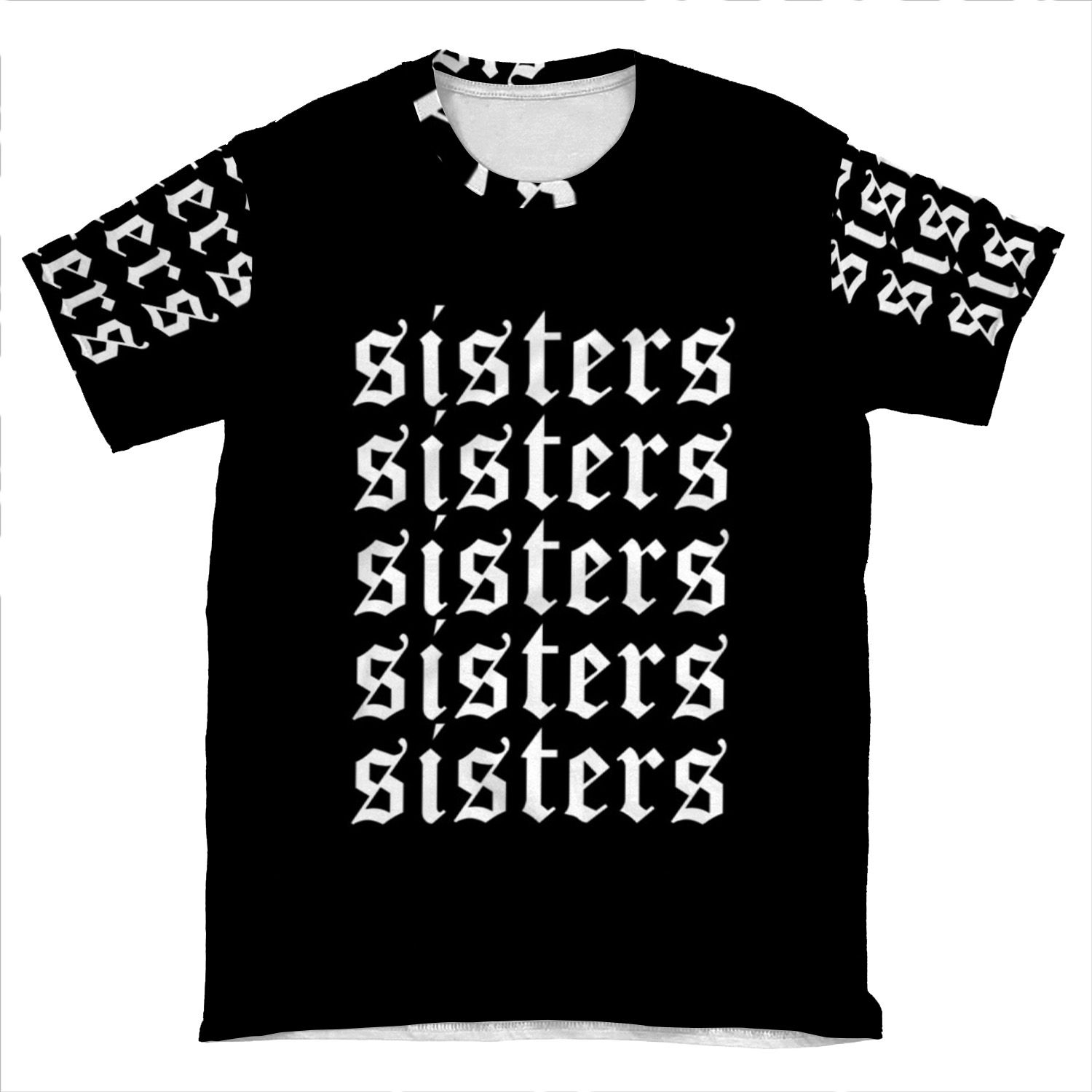 Sisters James Charles Merch Repeat White AOP T-shirt Tee
