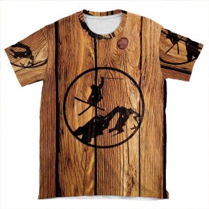 Skiing 1 AOP T-shirt Tee