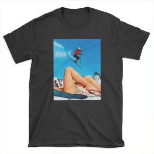 Skiing Time T-shirt Tee