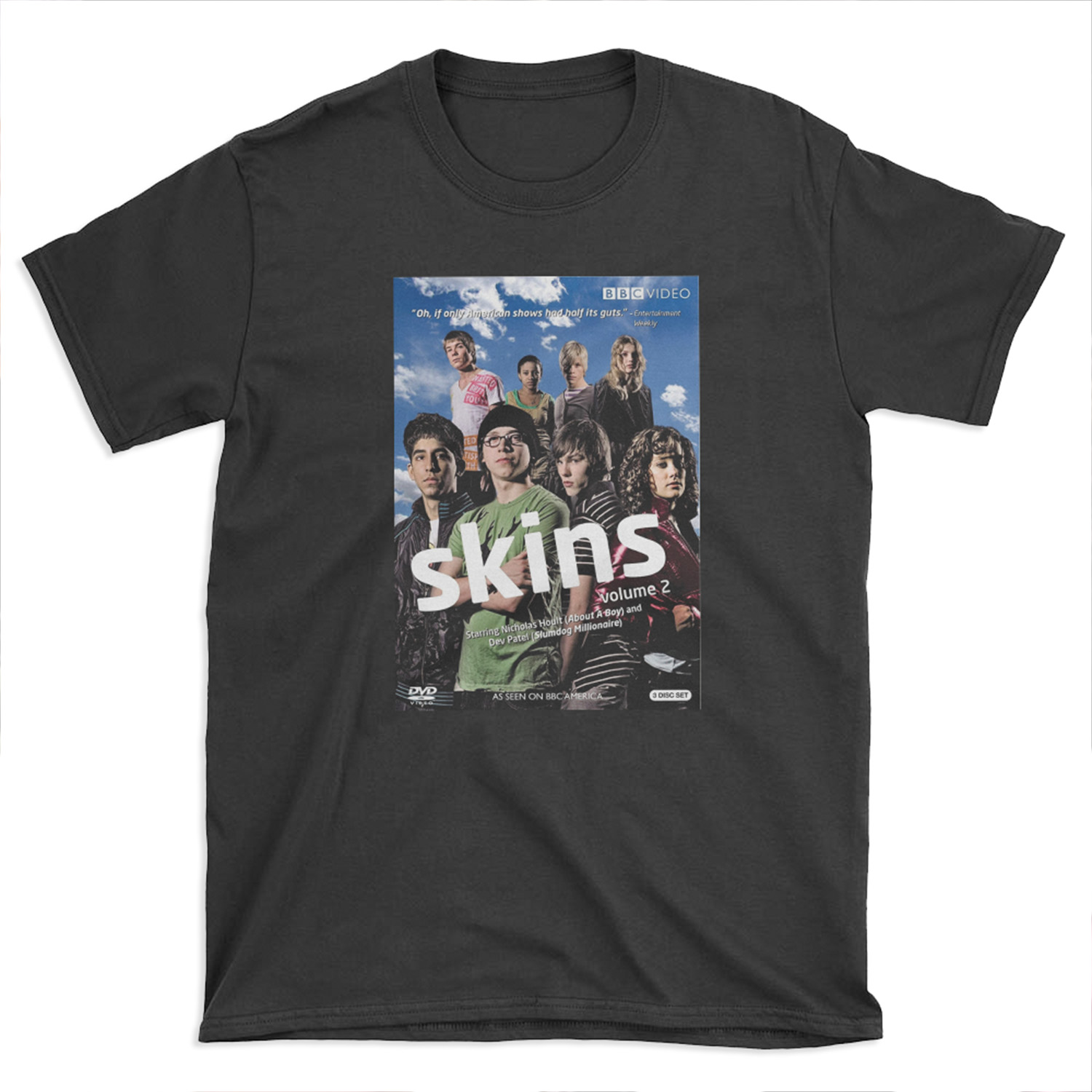 Skins Cast T-shirt Tee