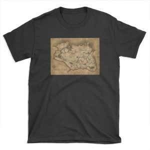 Skyrim map T-shirt Tee