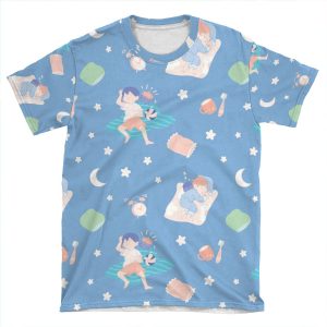 Sleeping Kagehina AOP T-shirt Tee