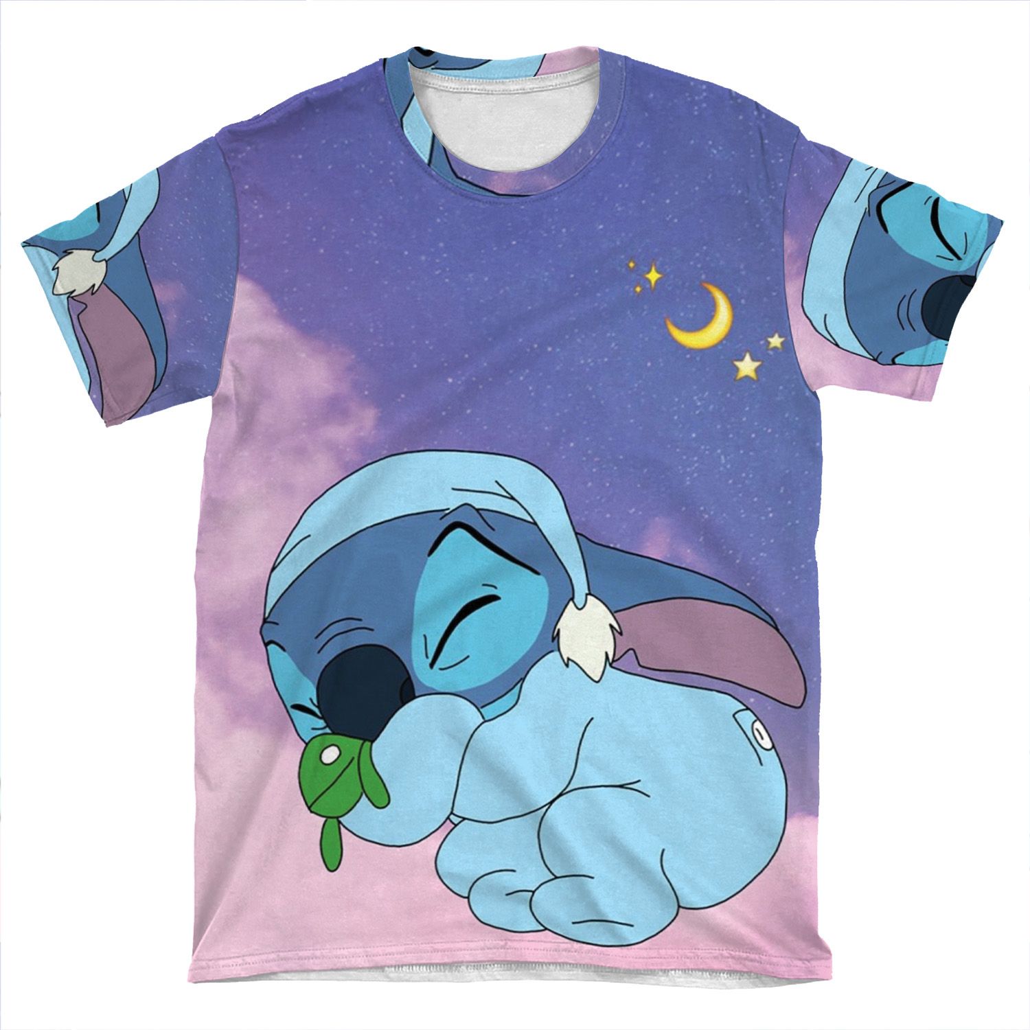Sleepy Stitch AOP T-shirt Tee