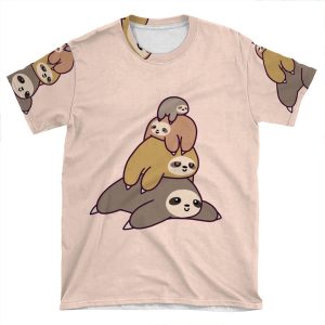 Sloth Stack AOP T-shirt Tee