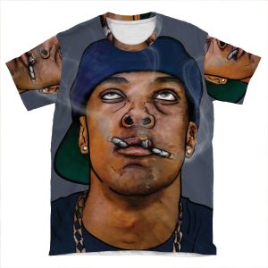 Smokey From Friday AOP T-shirt Tee