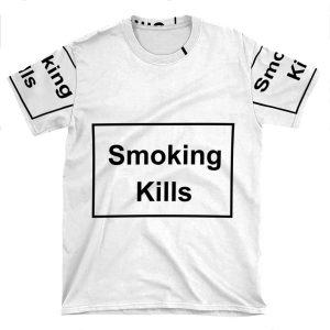 Smoking Kills AOP T-shirt Tee