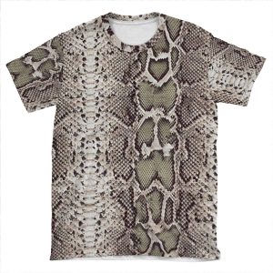 Snake Skin AOP T-shirt Tee