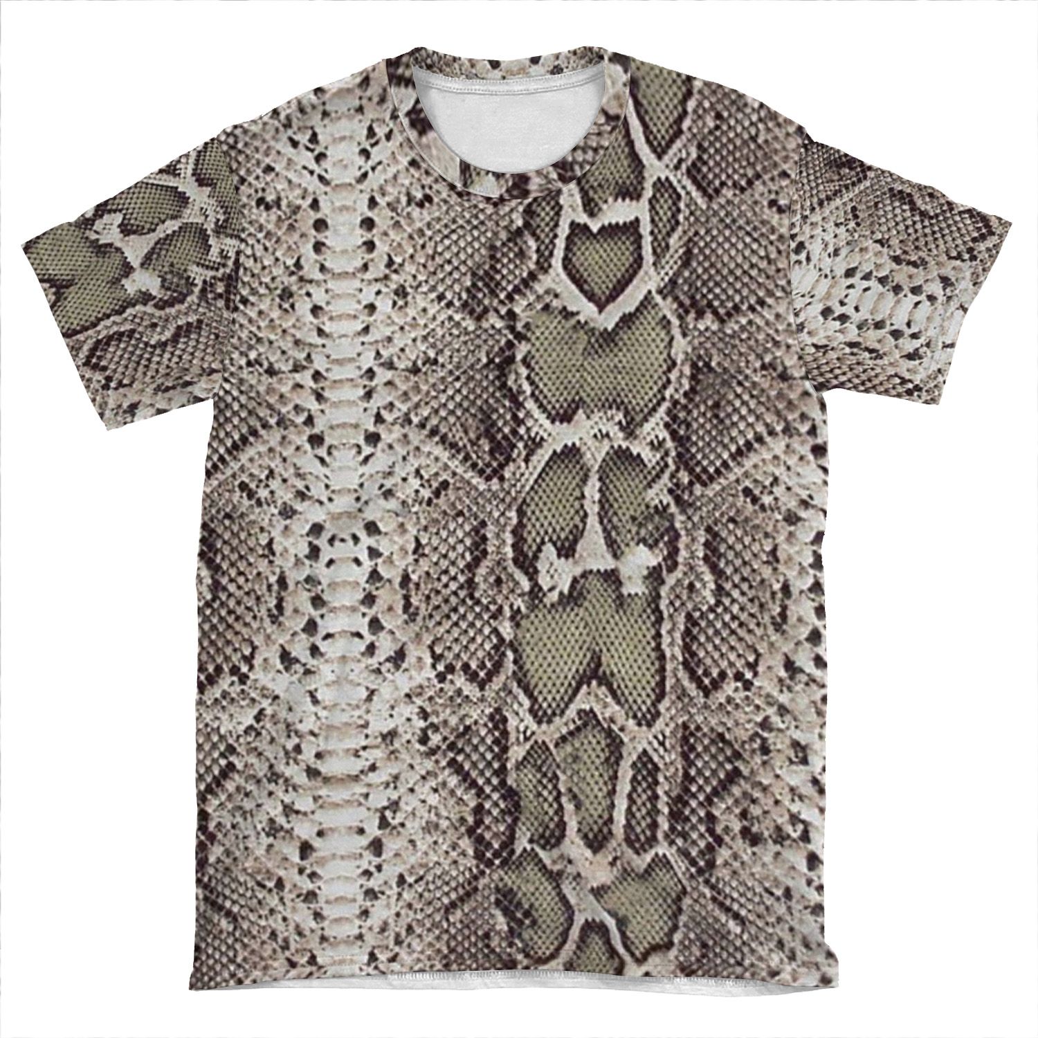 Snake Skin AOP T-shirt Tee