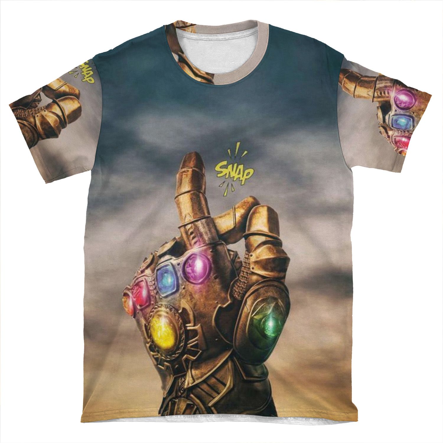 Snap My Fingers AOP T-shirt Tee