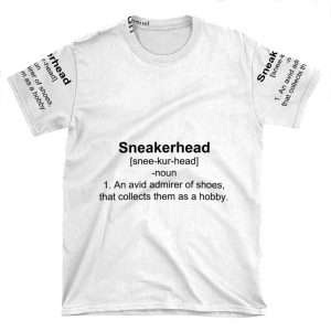 Sneakerhead Definition Shirt AOP T-shirt Tee