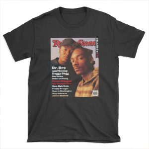 Snoop Doggy Dogg Rolling StoneMagazine Cover T-shirt Tee